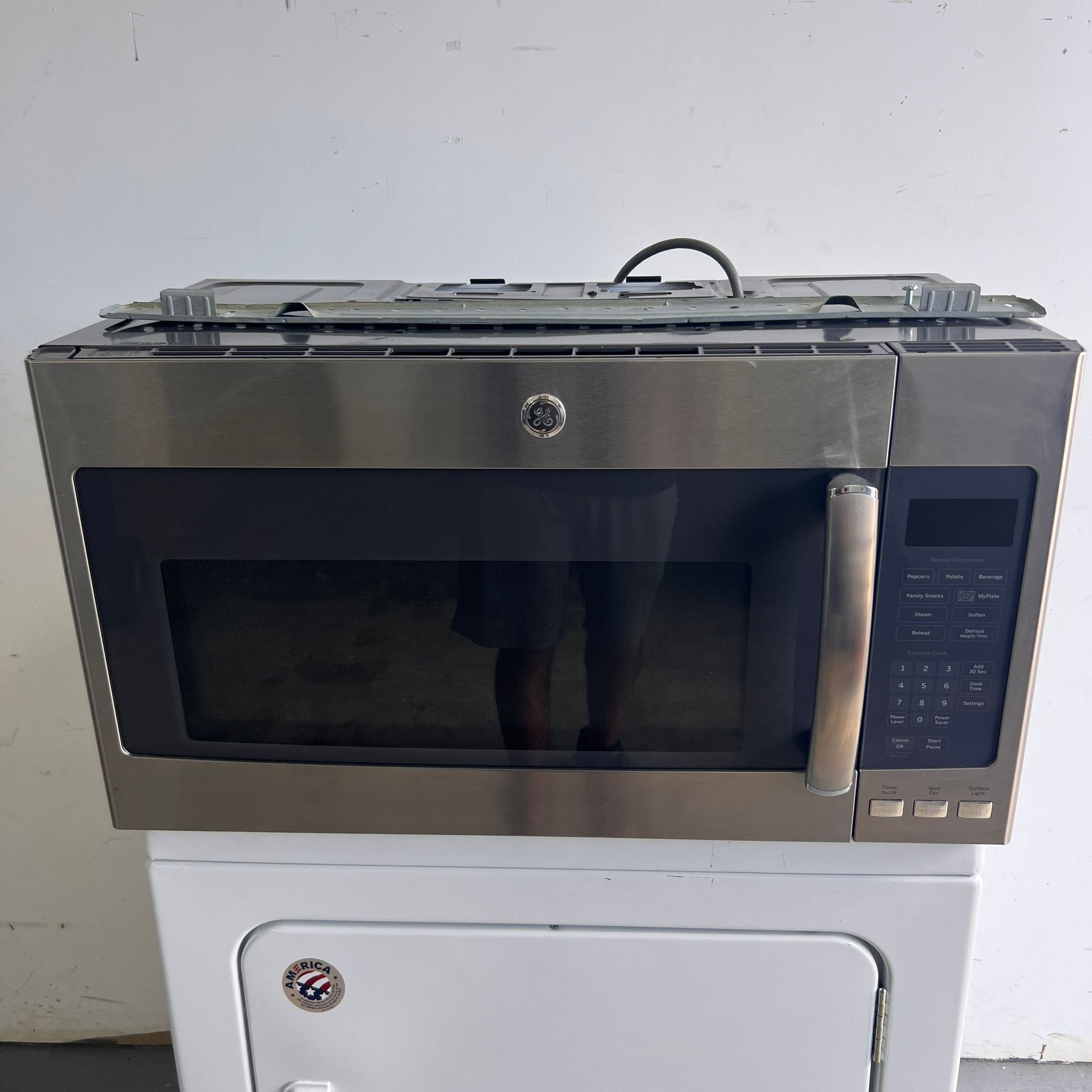 GE-Stainless-Steel-Over-the-Range-Microwave GE-Stainless-Steel-Over-the-Range-Microwave